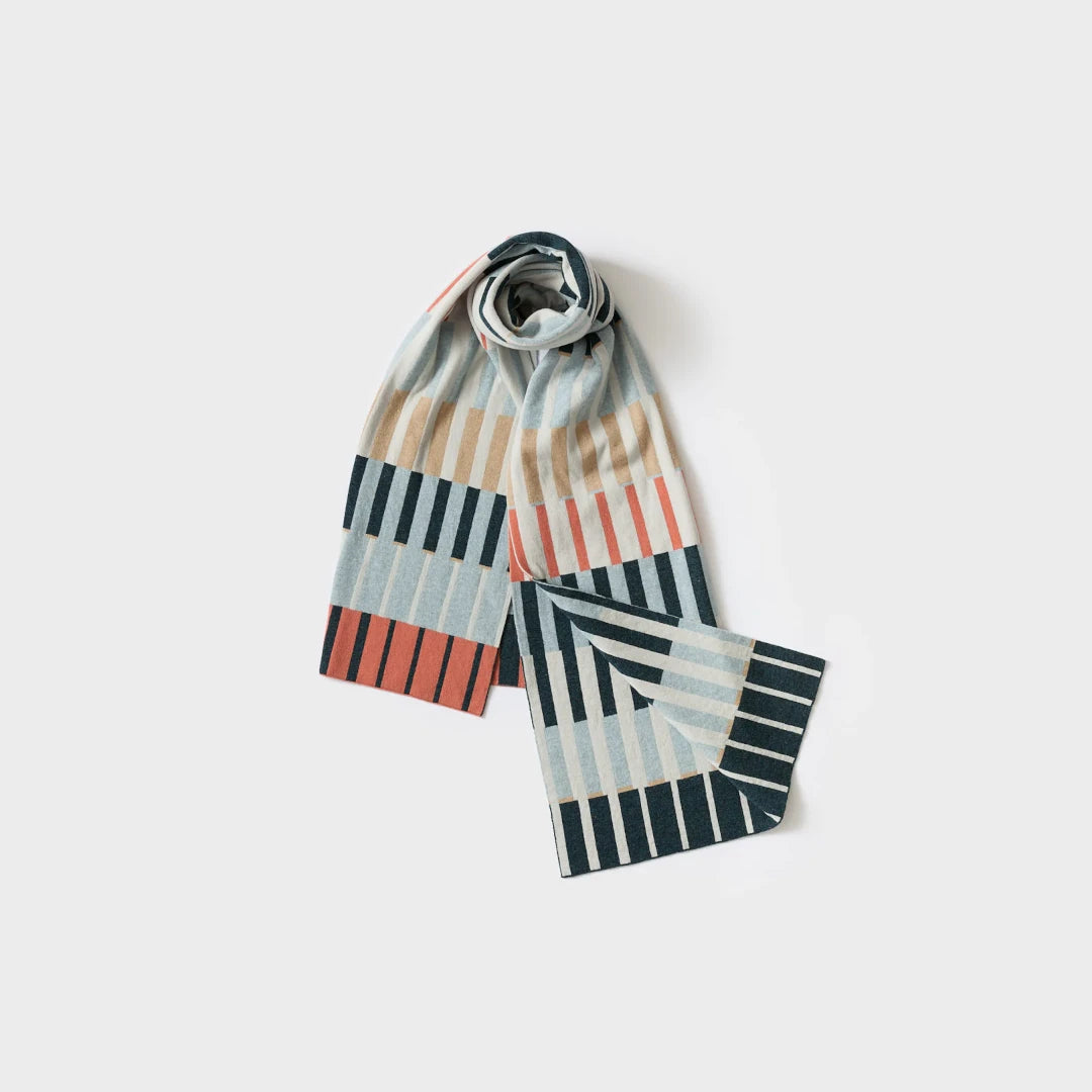 Scarf 'Harbour' in various colours by Hilary Grant - Lifestory