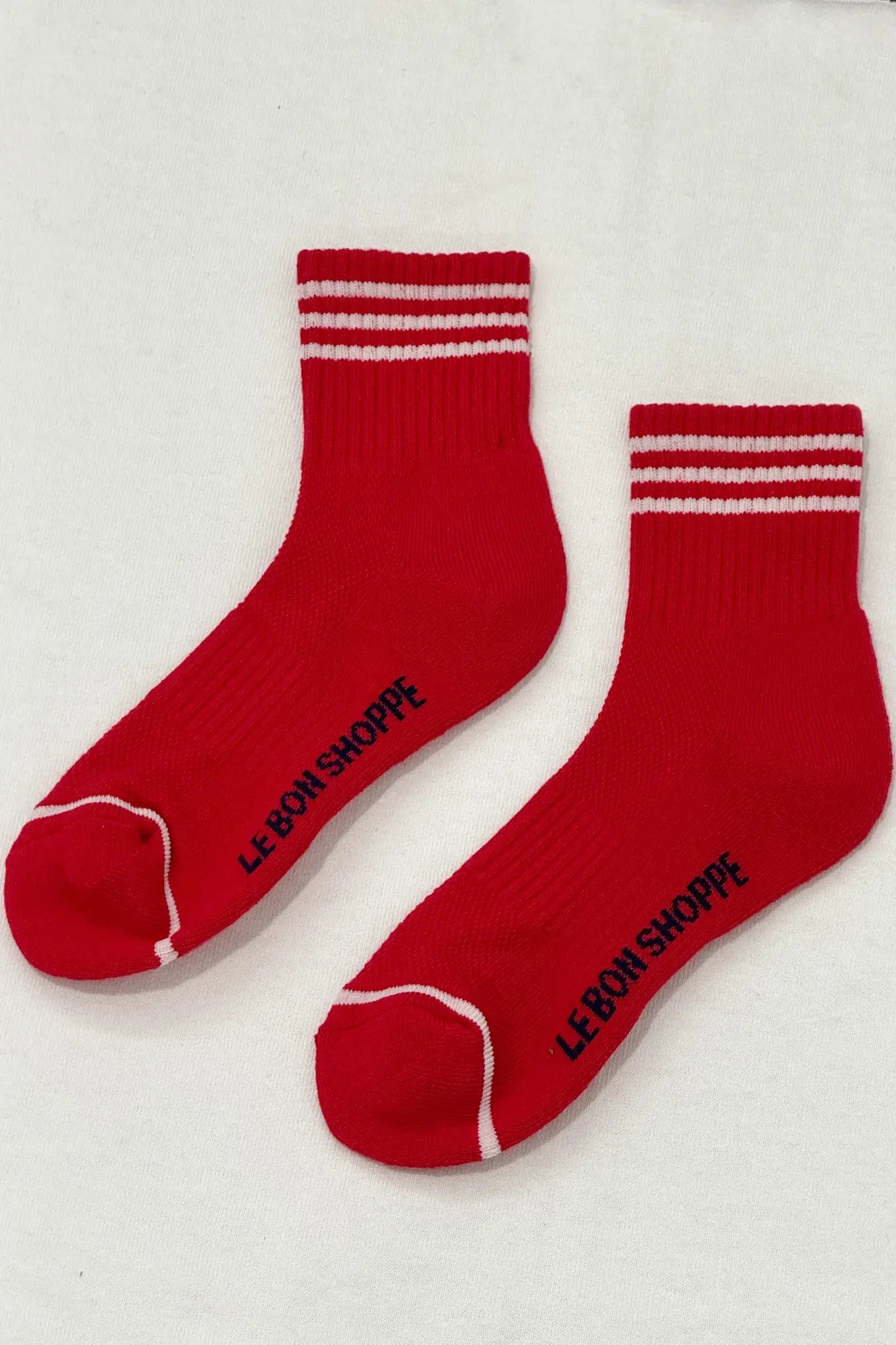 Girlfriend Socks | Scarlet | by Le Bon Shoppe - Lifestory