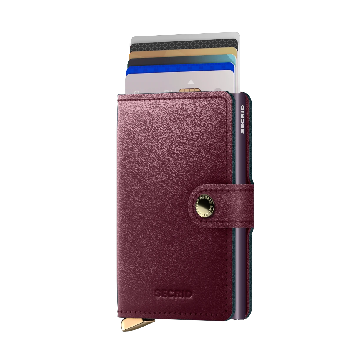 No waste Miniwallet Premium | Dusk Leather | by Secrid Wallets - Lifestory
