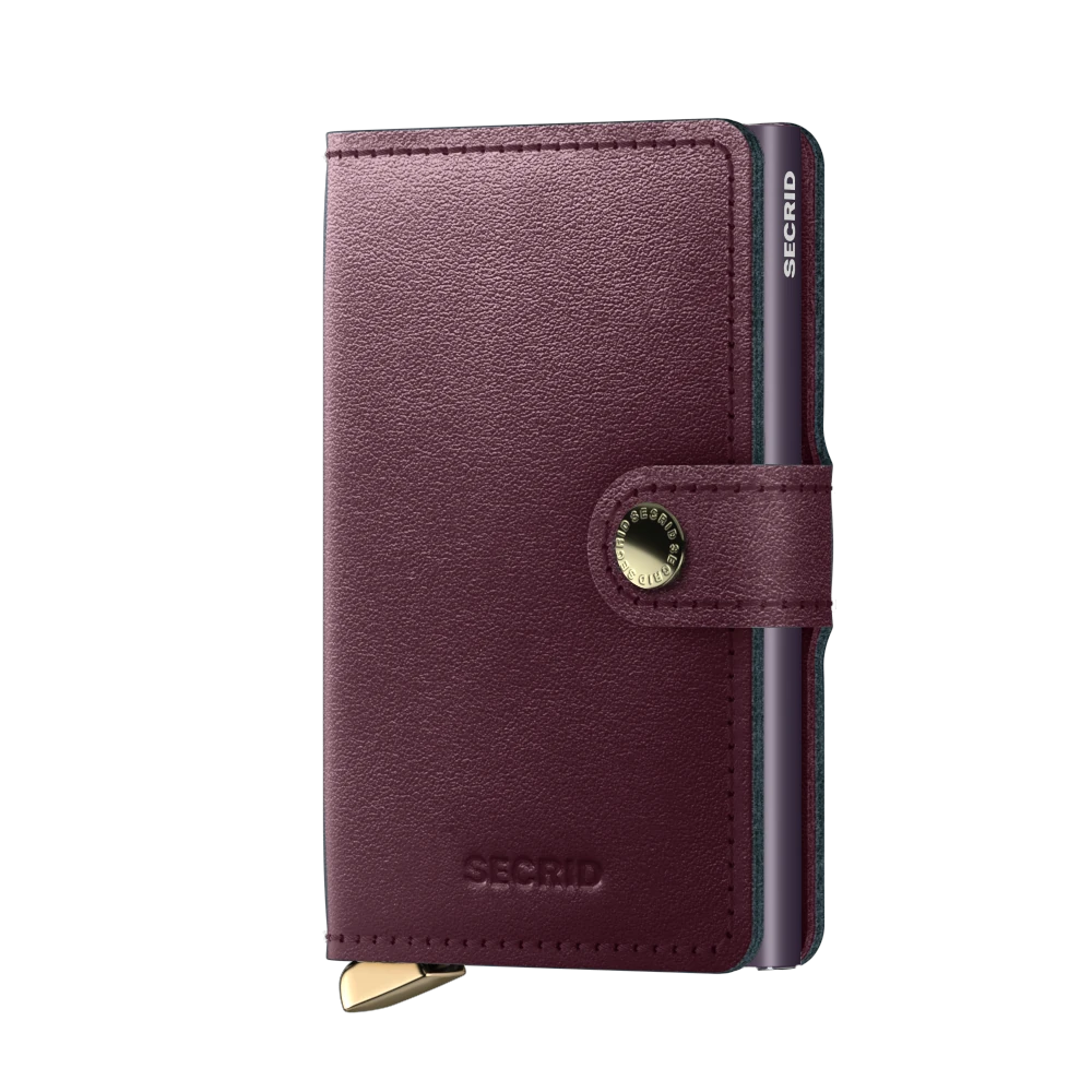 No waste Miniwallet Premium | Dusk Leather | by Secrid Wallets - Lifestory
