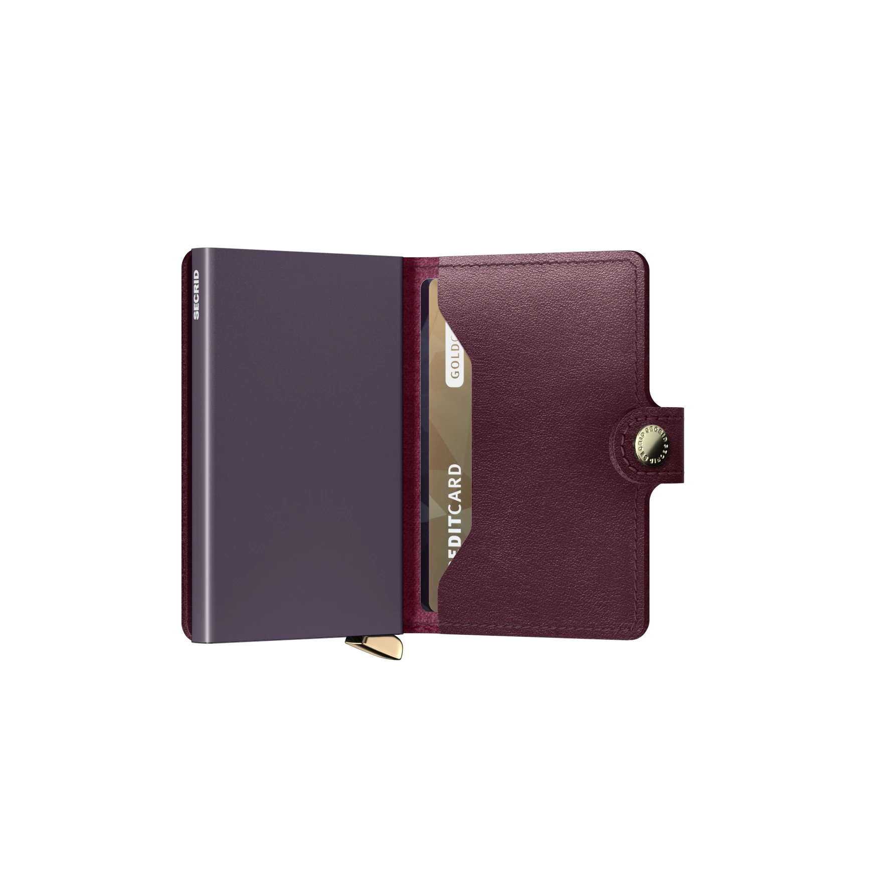 No waste Miniwallet Premium | Dusk Leather | by Secrid Wallets - Lifestory