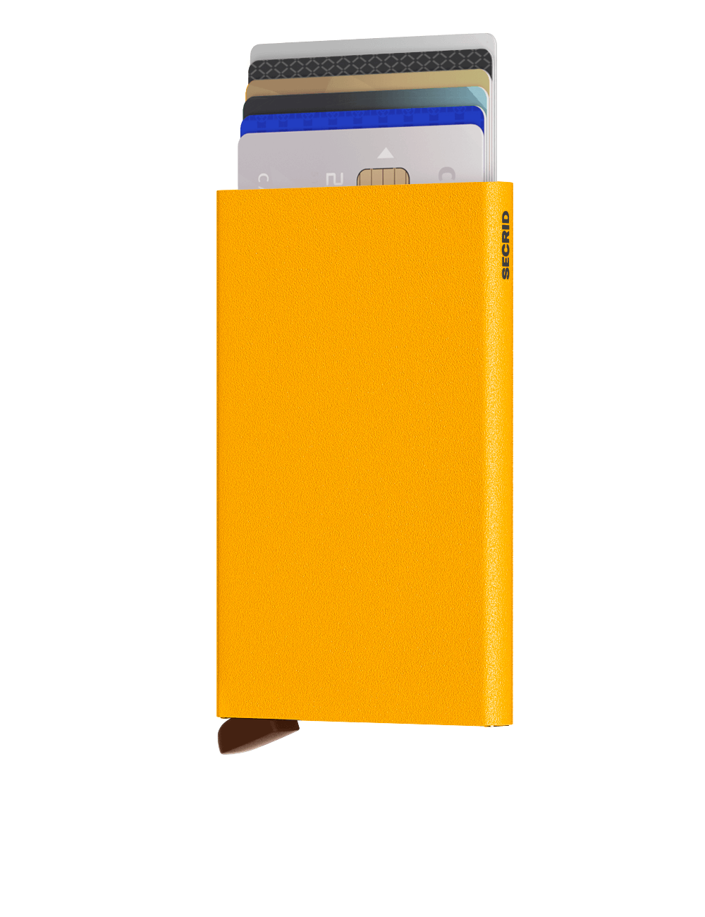 Cardprotector | Powder Coated Ochre | by Secrid Wallets - Lifestory