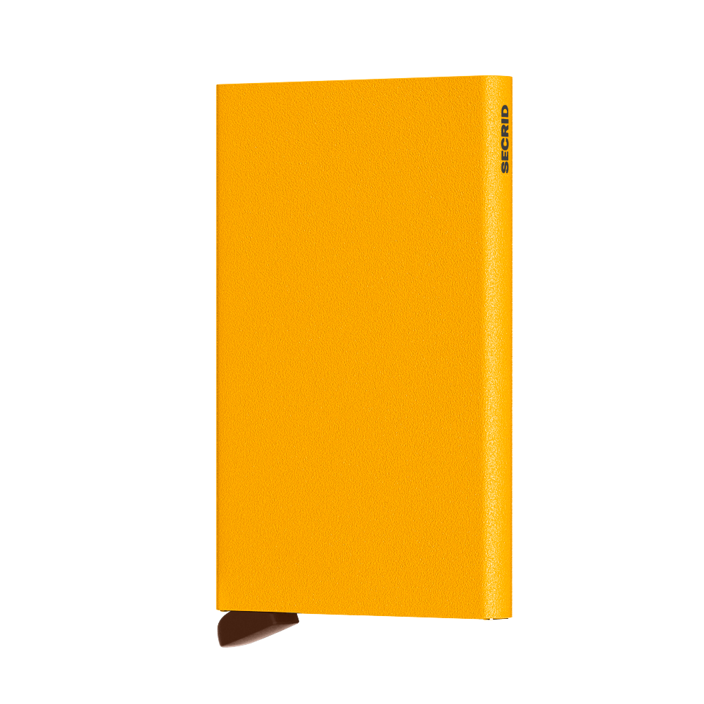 Cardprotector | Powder Coated Ochre | by Secrid Wallets - Lifestory