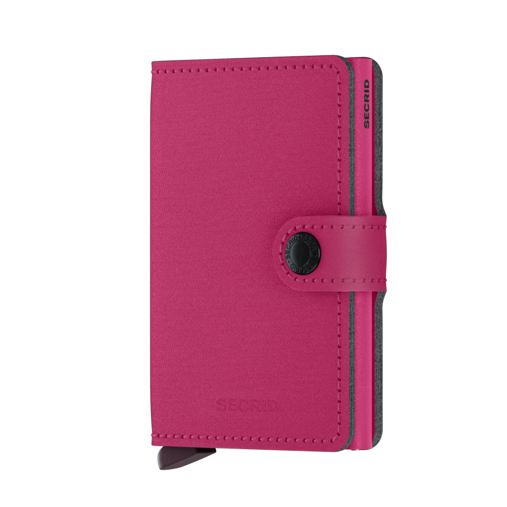 Miniwallet | Yard Powder Fuchsia | by Secrid Wallets - Lifestory