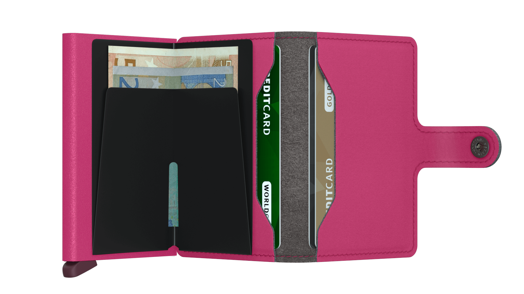 Miniwallet | Yard Powder Fuchsia | by Secrid Wallets - Lifestory