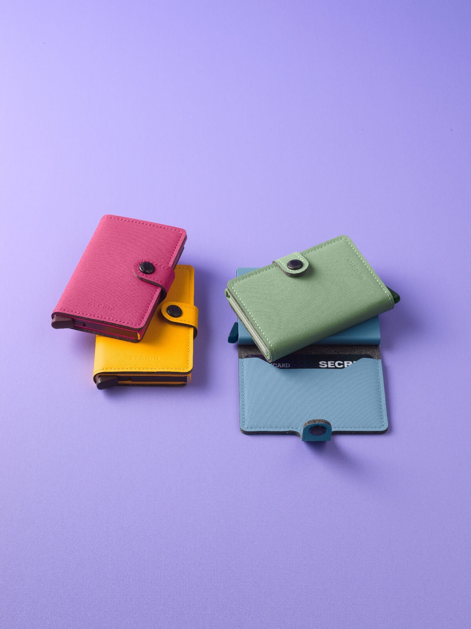 Miniwallet | Yard Powder Fuchsia | by Secrid Wallets - Lifestory