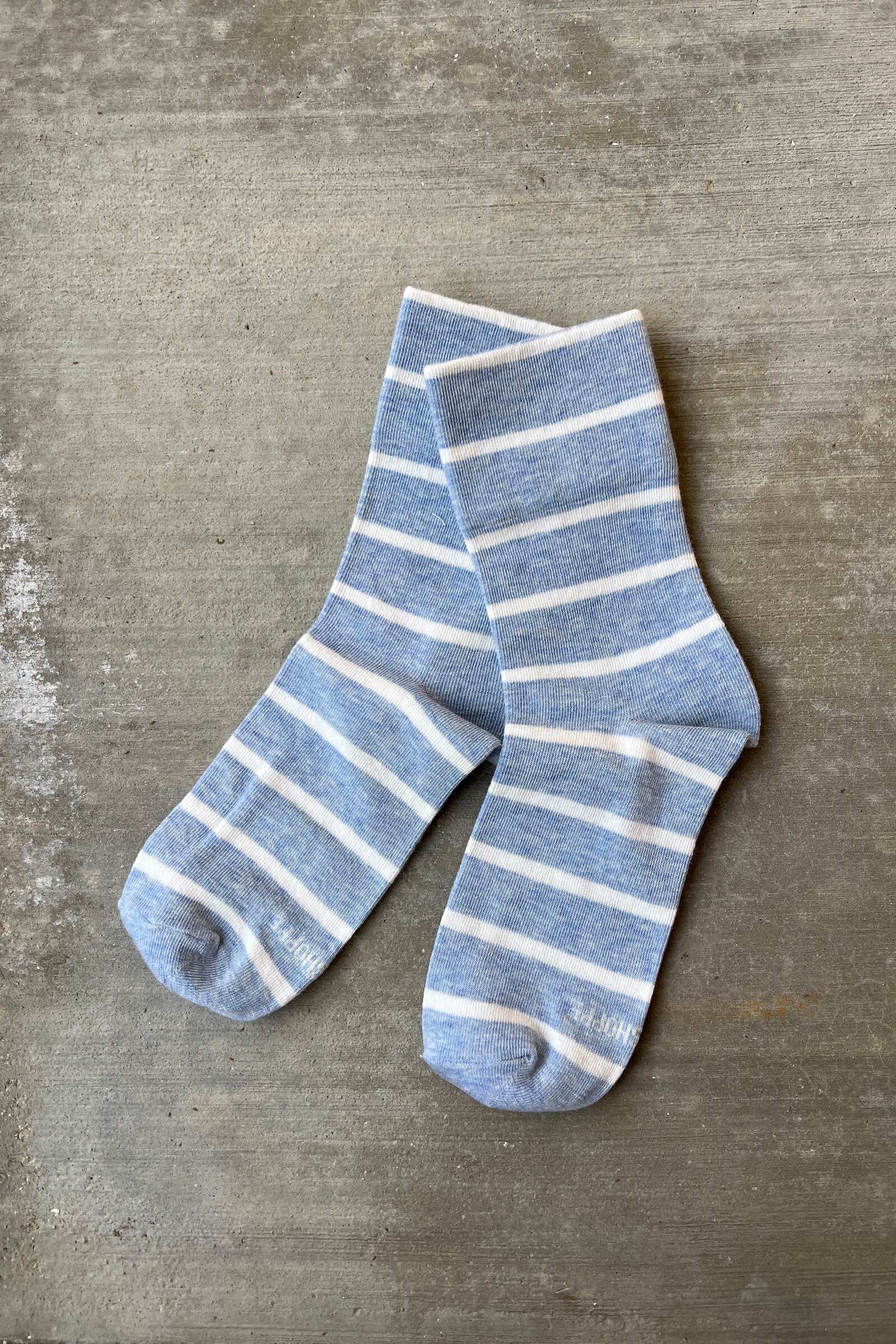 Wally Socks | Sky | by Le Bon Shoppe - Lifestory - Le Bon Shoppe