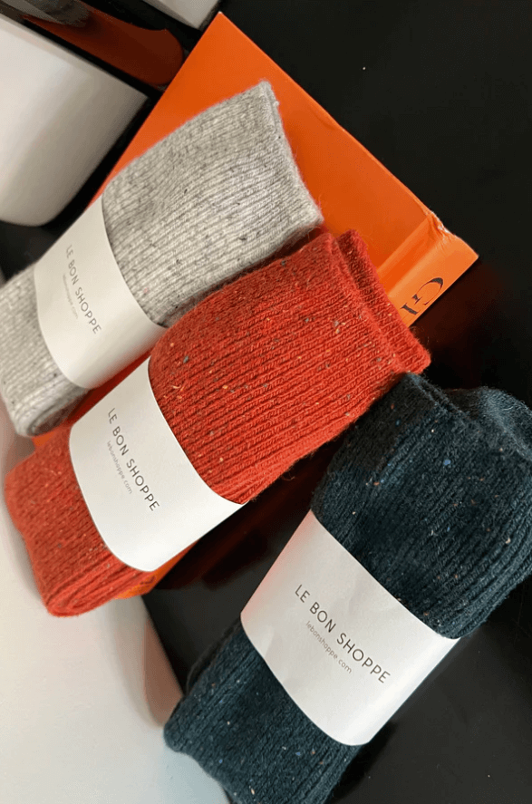 Snow Socks | Gingerbread | by Le Bon Shoppe - Lifestory