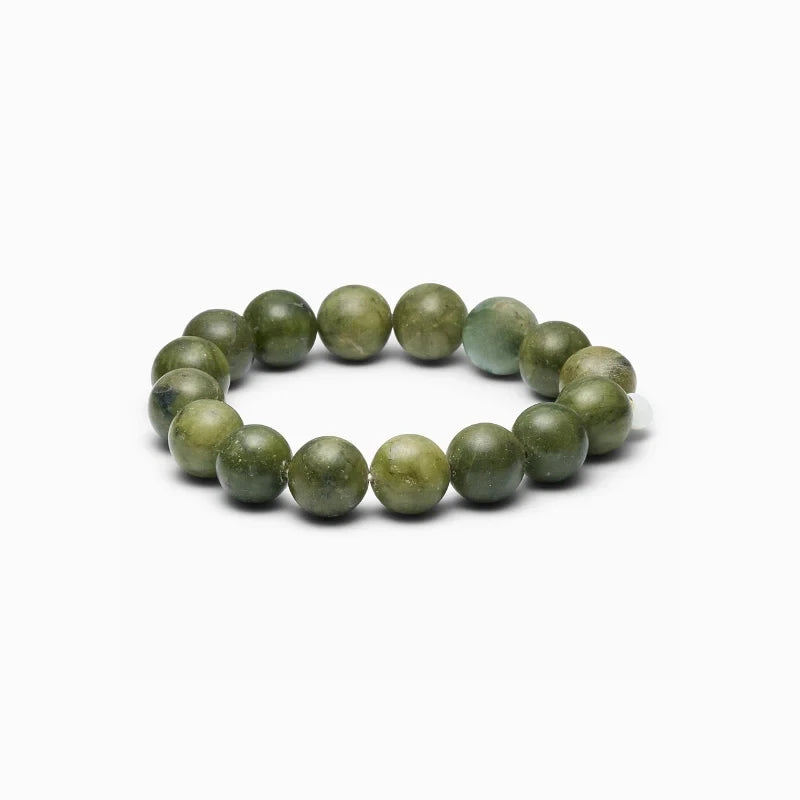 Soï Copenhagen chunky Southern Jade crystal stretch bracelet
