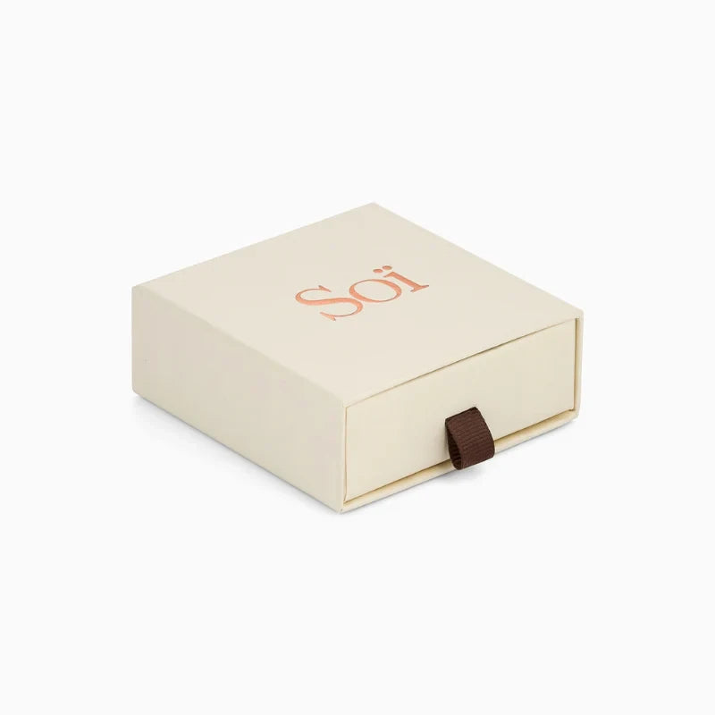 Soï Copenhagen chunky crystal stretch bracelet jewellery box