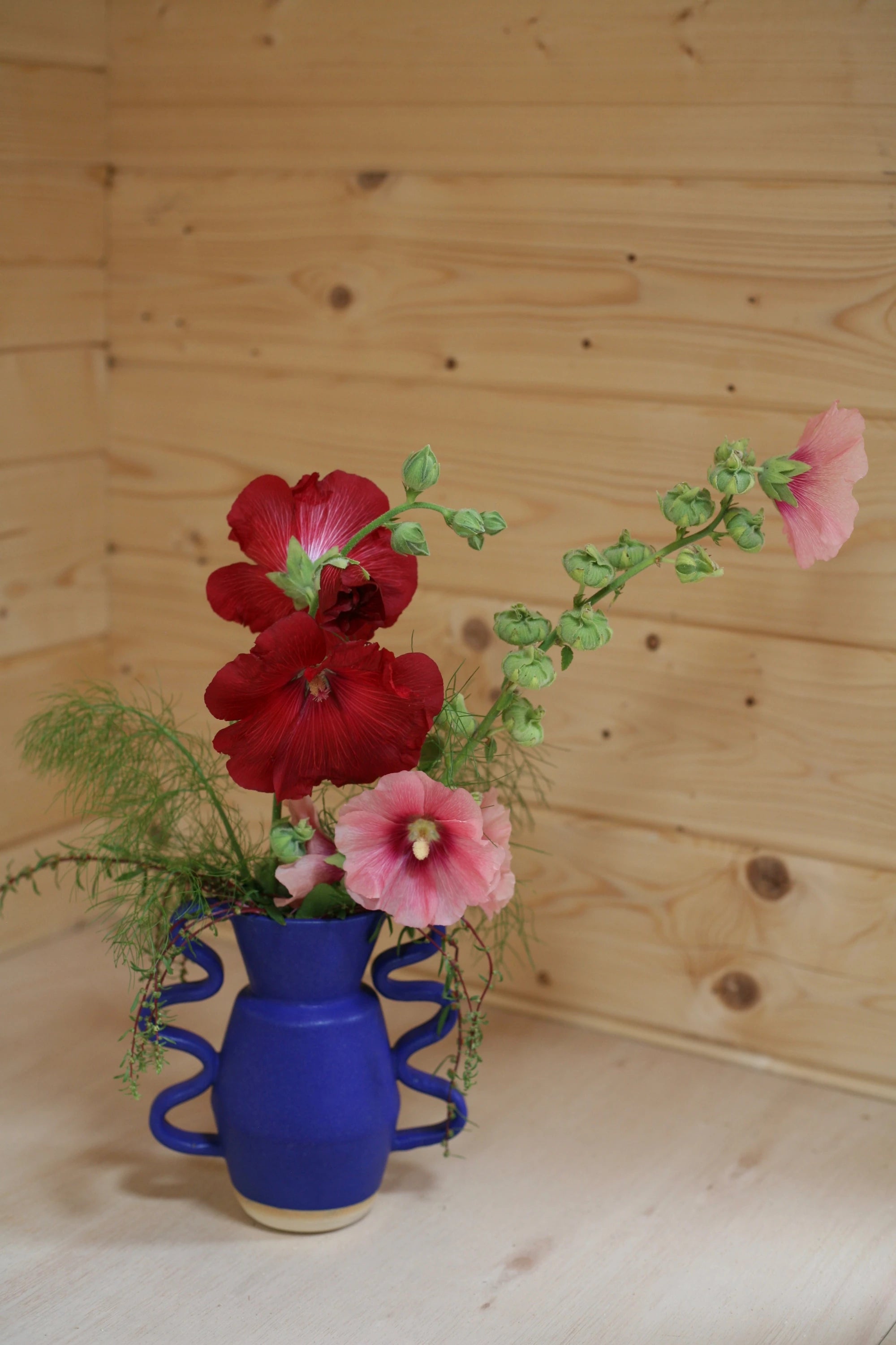 Sophie Alda Flood Stoneware Vase With Wiggle Arms - Lifestory