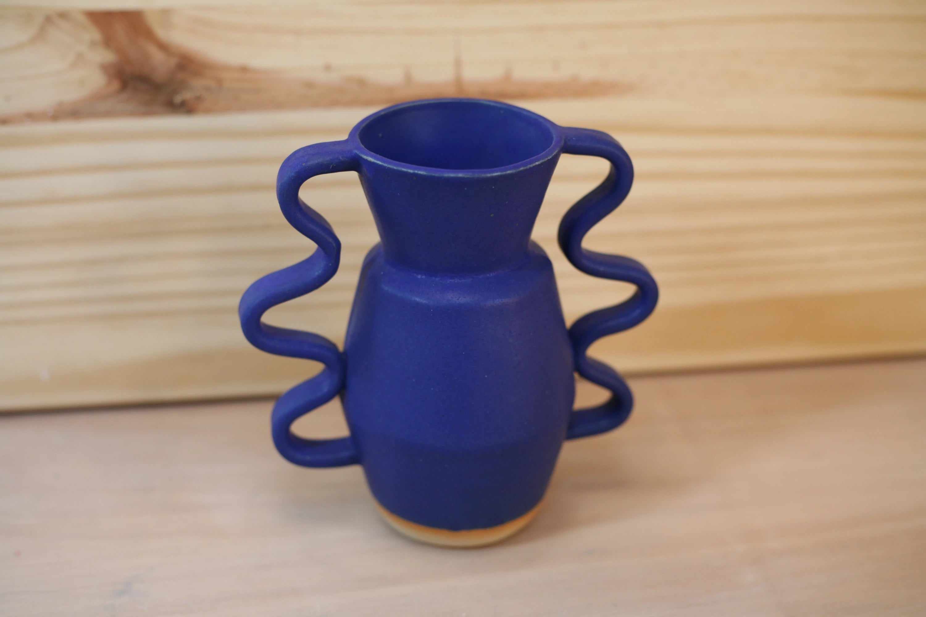 Sophie Alda Flood Stoneware Vase With Wiggle Arms - Lifestory
