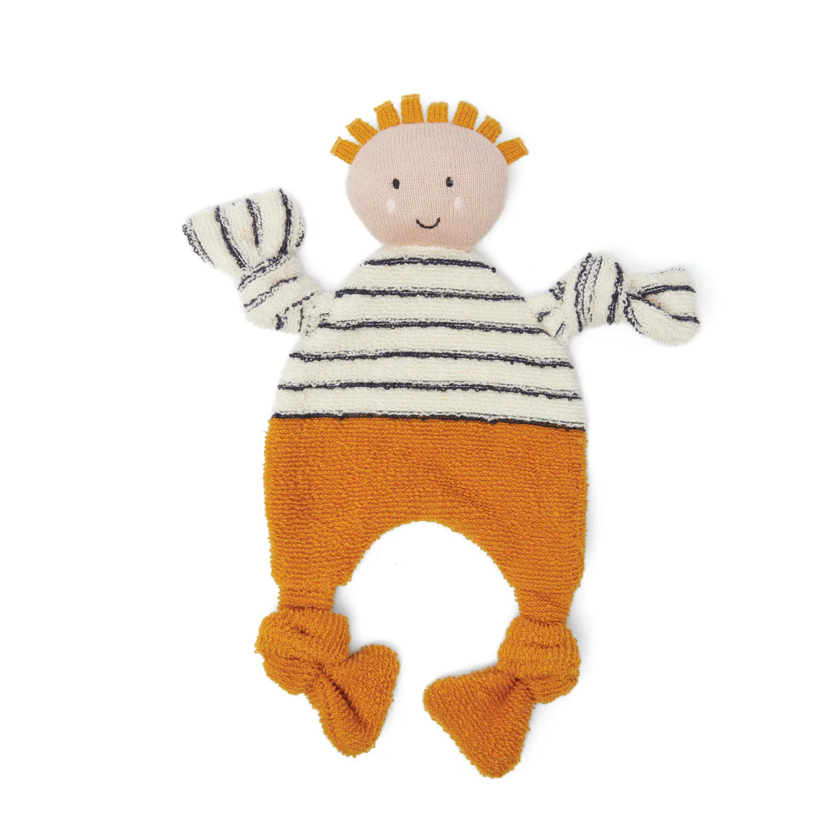 Citrus Buddy Comforter Cuddle Cloth by Sophie Home on a white background