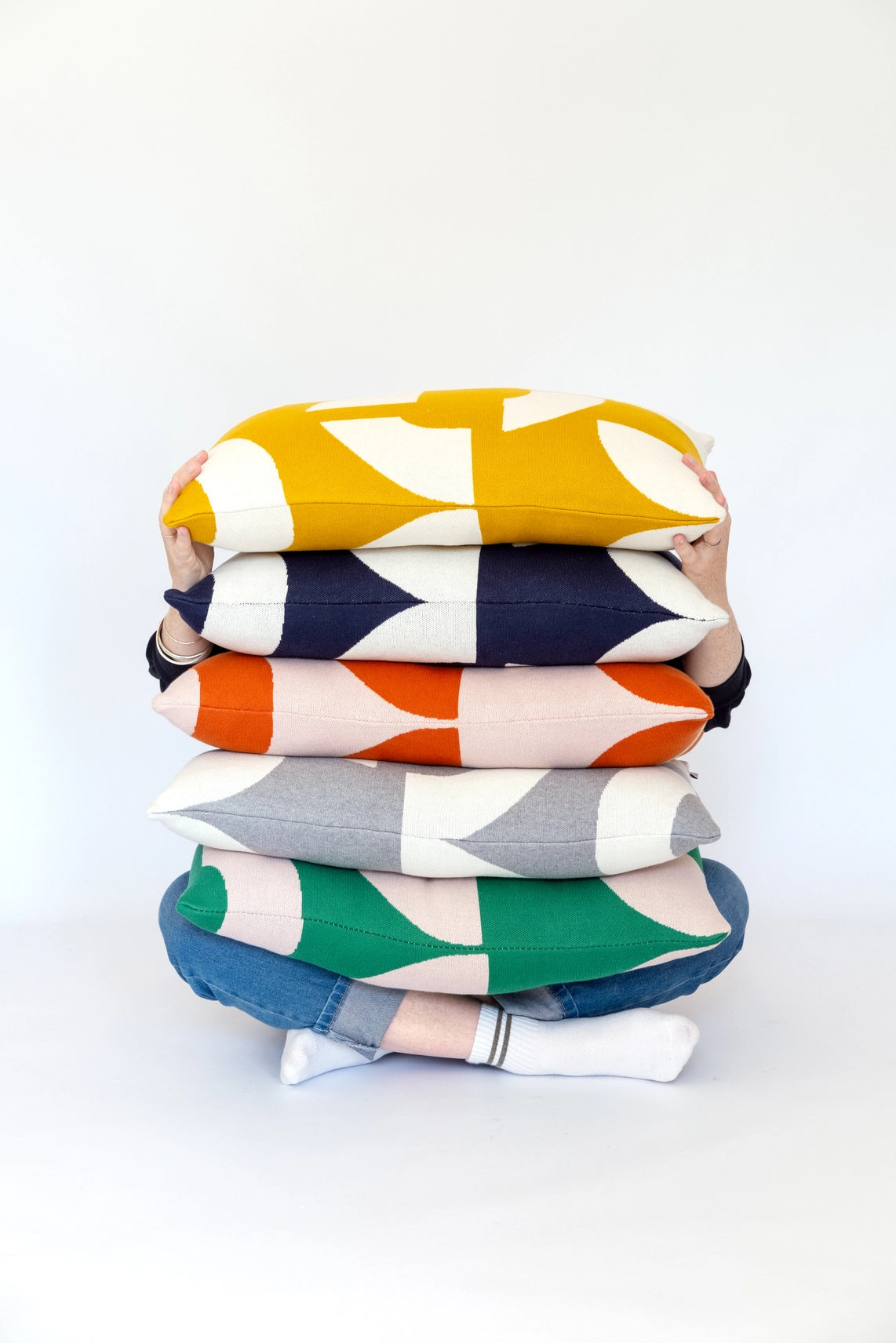 Deko Cushion - Citrus | Cotton & Polyfibre Inner | by Sophie Home - Lifestory