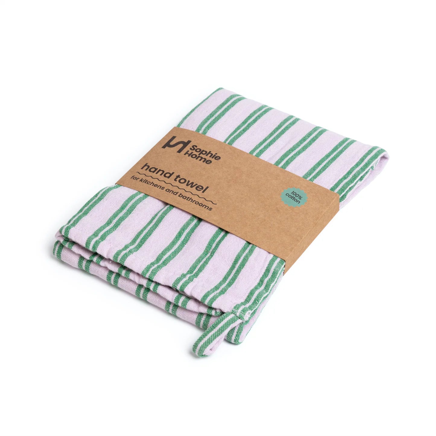 Sophie Home Cotton Stripe Hand Towel