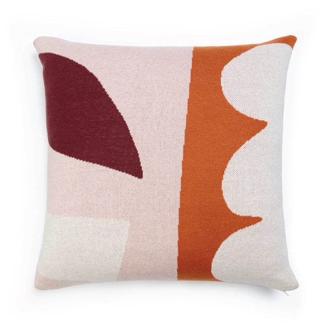 Orbi Cushion - Burnt Orange | Cotton & Biodegradable Inner | by Sophie Home - Lifestory