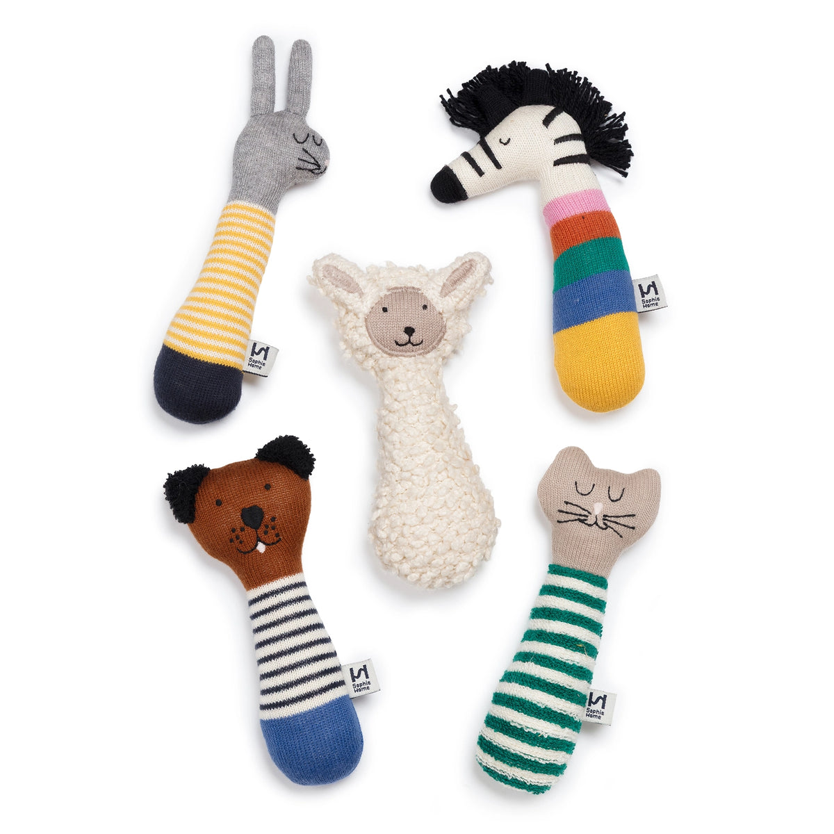 Sophie Home Kid's Rattle in Various Animal Shapes