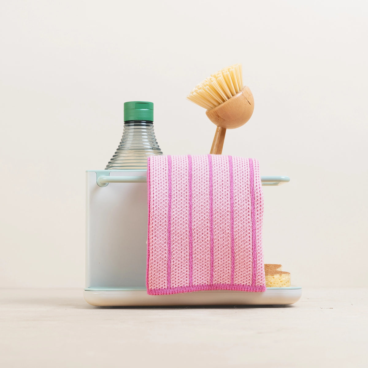 Sophie Home Reusable Cotton Striped Dish Cloths - Set of 3