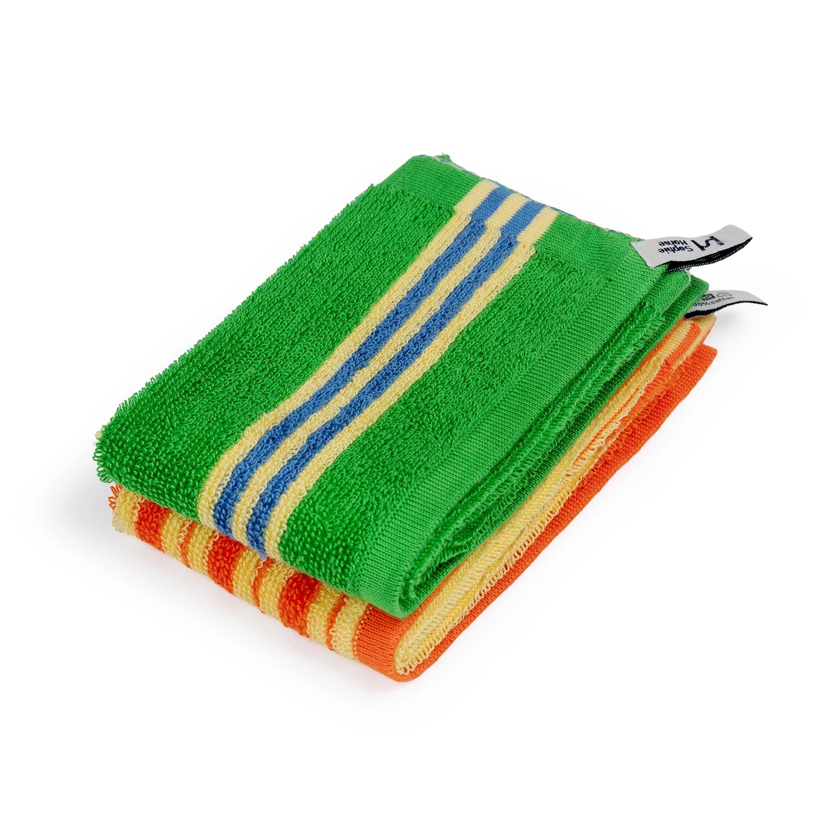 Sophie Home Terry Towelling Flannel - Set of 2 - Lifestory