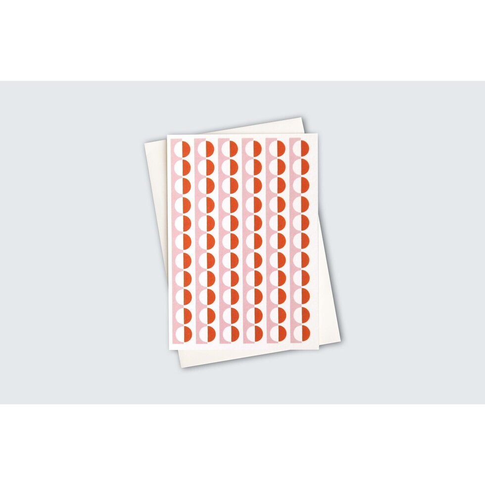 Pack of 6 Sophie Patterned Cards | Foil Blocked | by Ola - Lifestory