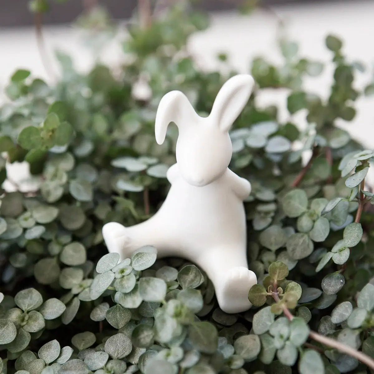 Stampe Ceramic Rabbit Ornament | White | by Storefactory - Lifestory