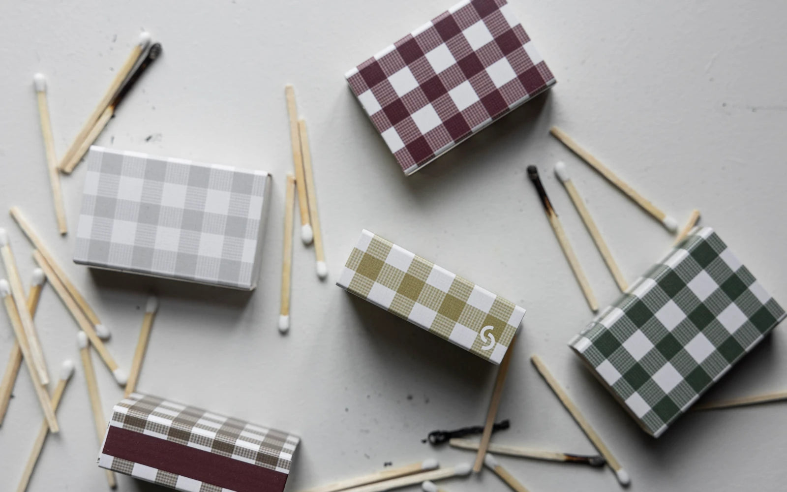 Rutan Matchbox | Green or Yellow Check | by Storefactory - Lifestory