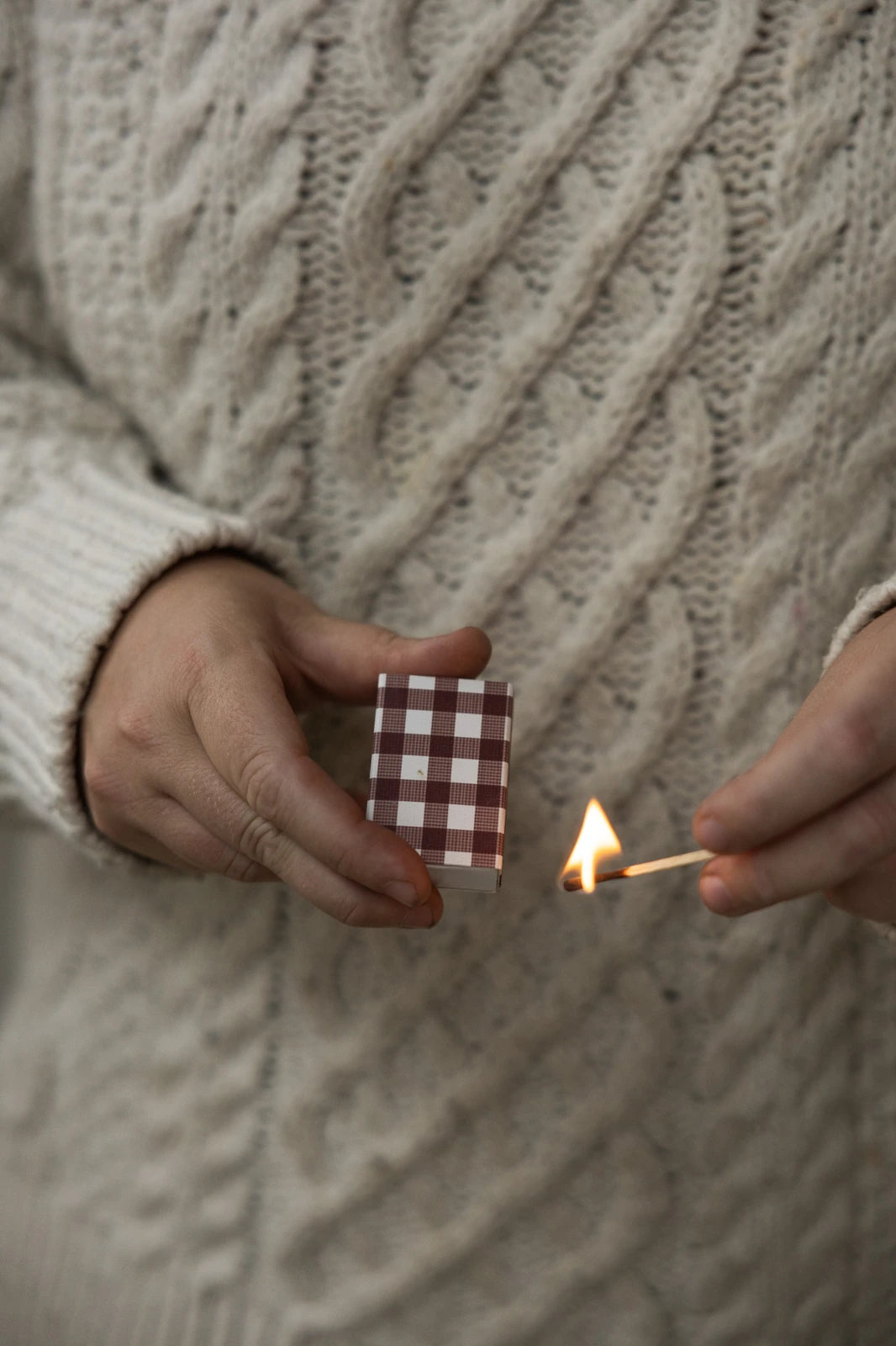 Rutan Matchbox | Green or Yellow Check | by Storefactory - Lifestory