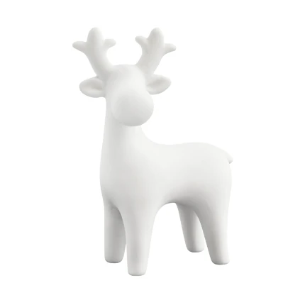 Sten the Reindeer | Medium | White Ceramic | by Storefactory - Lifestory