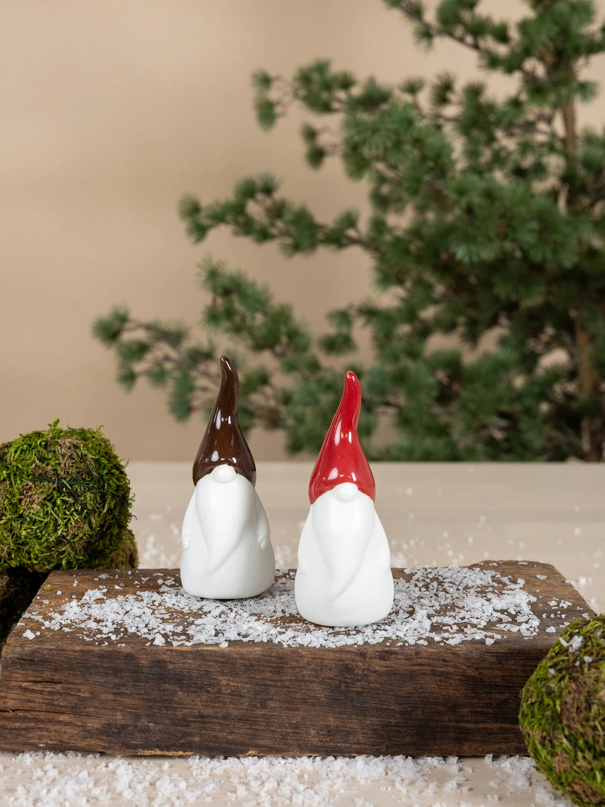 Storefactory Svante miniature Ceramic Ornament in Red and Brown