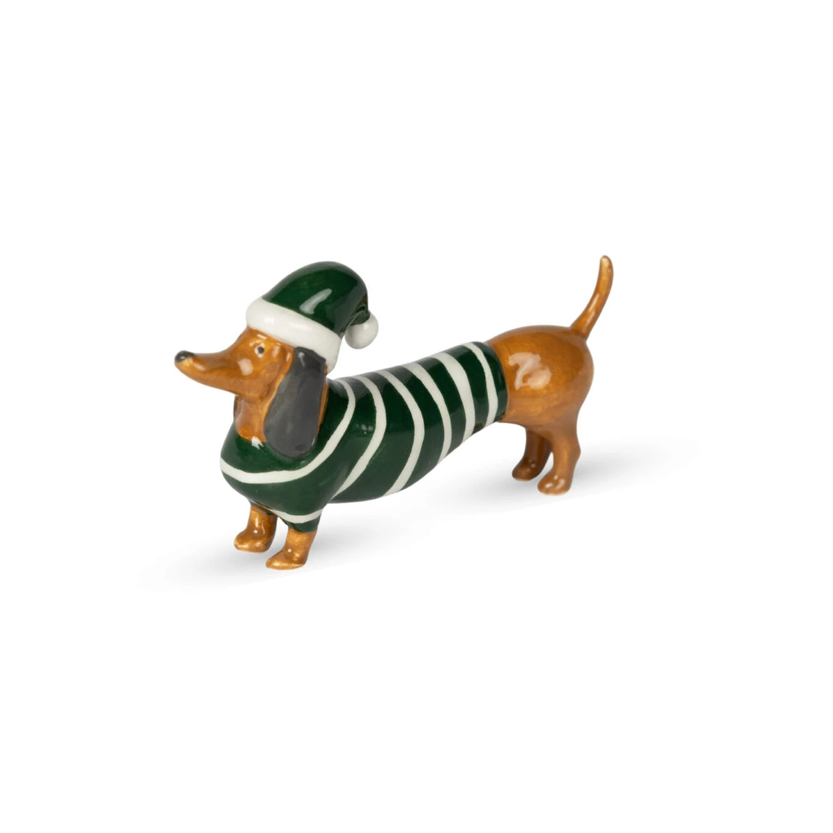 Storefactory Albin ceramic Dachshund in Green