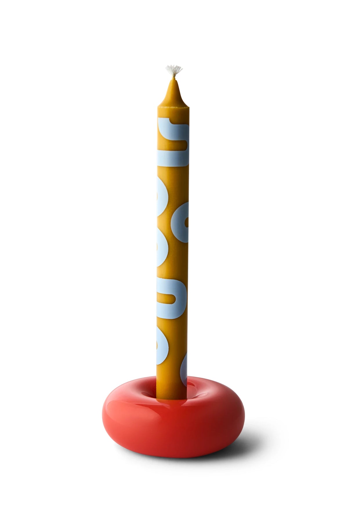 Studio About Bob Candle Holder, Small in red