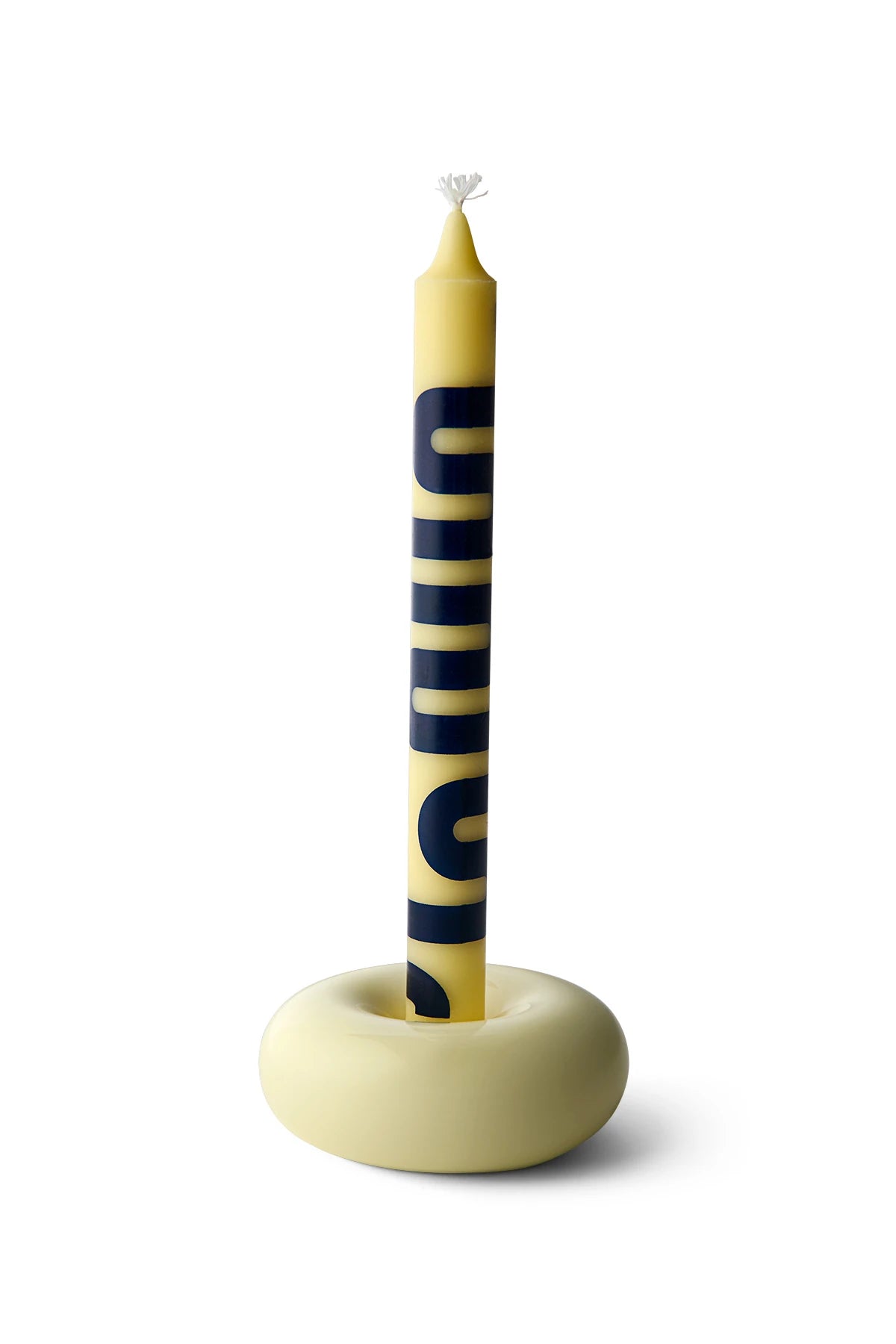 Studio About Bob Candle Holder, Small in yellow