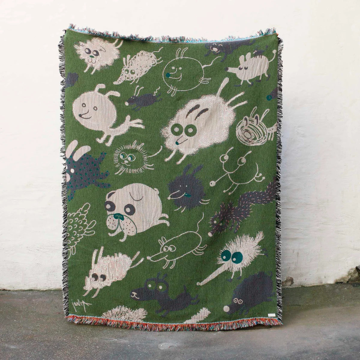 Dogs Blanket by Studio Arhoj