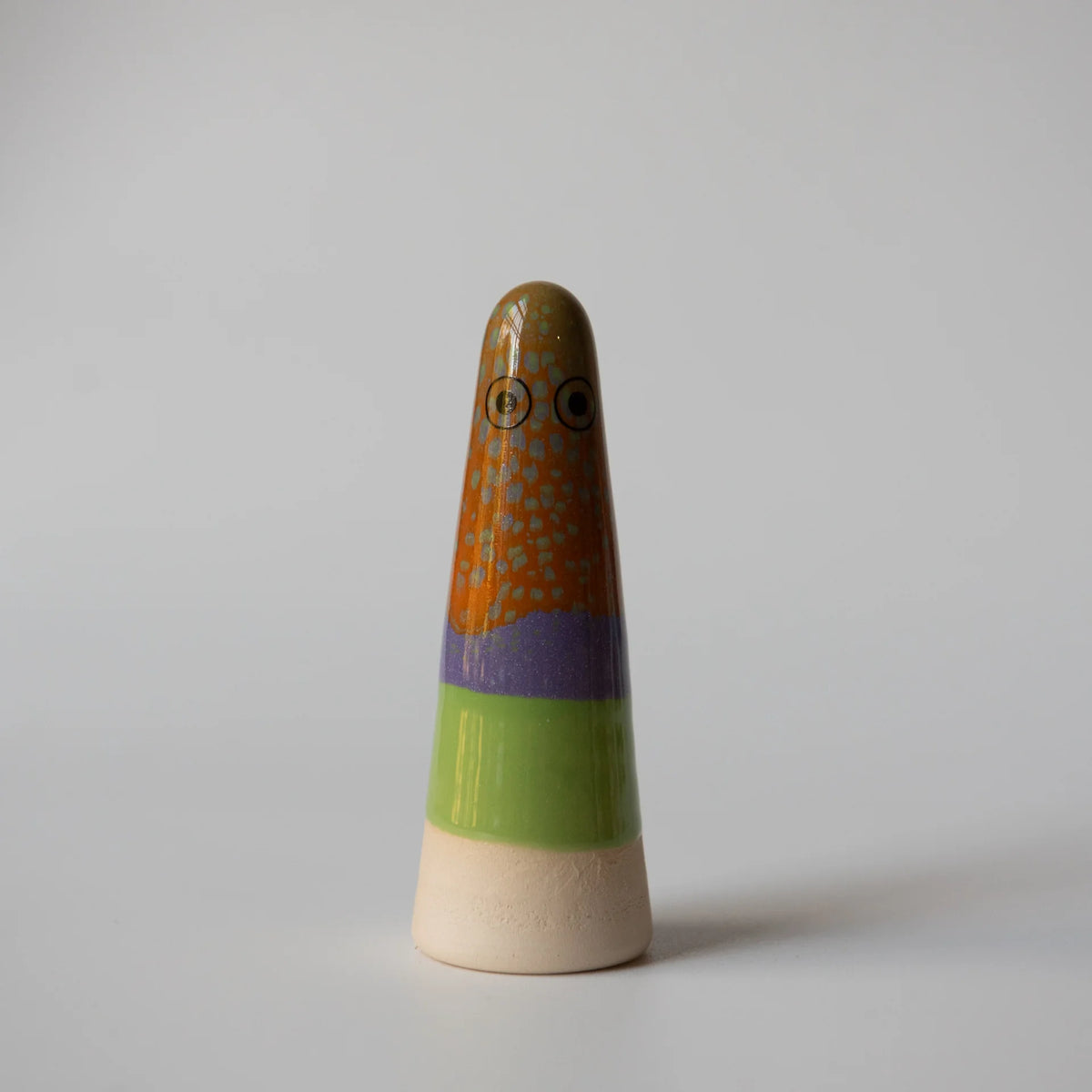 Studio Arhoj Ghost | Jayne | Striped Glaze Ceramic Figurine
