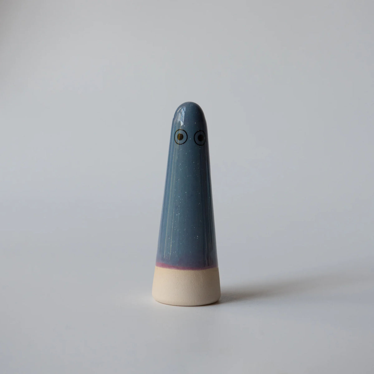 Studio Arhoj Ghost | Arlo in Blue Glaze | Ceramic Figurine