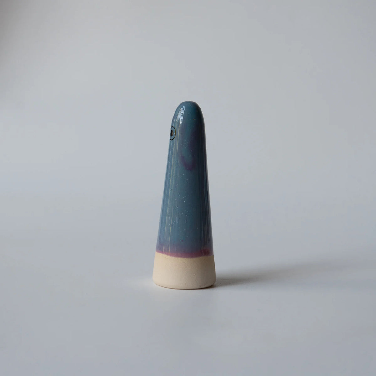 Studio Arhoj Ghost | Arlo in Blue Glaze | Ceramic Figurine