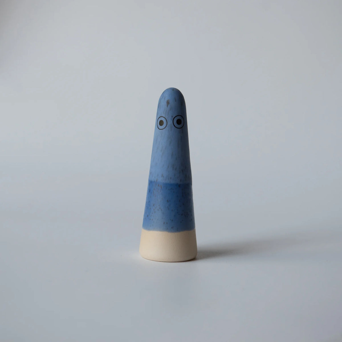 Studio Arhoj Ghost | Luka in Matt Blue Glaze | Ceramic Figurine