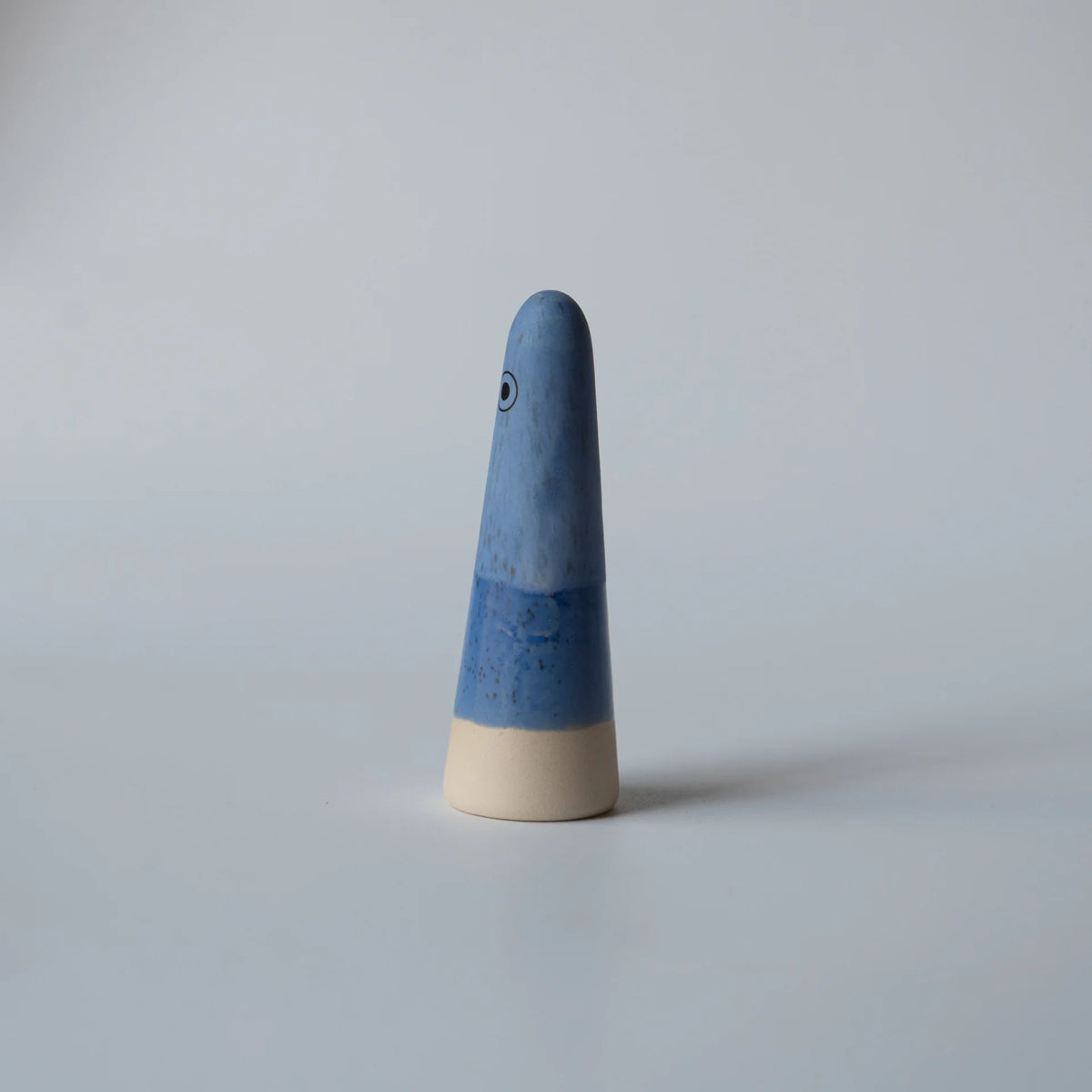 Studio Arhoj Ghost | Luka in Matt Blue Glaze | Ceramic Figurine
