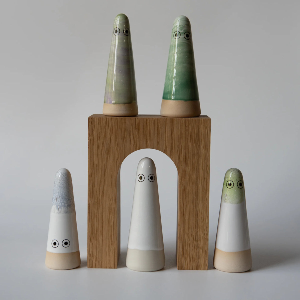 Studio Arhoj Ghosts in Various Glazes | 4 Individuals To Choose From