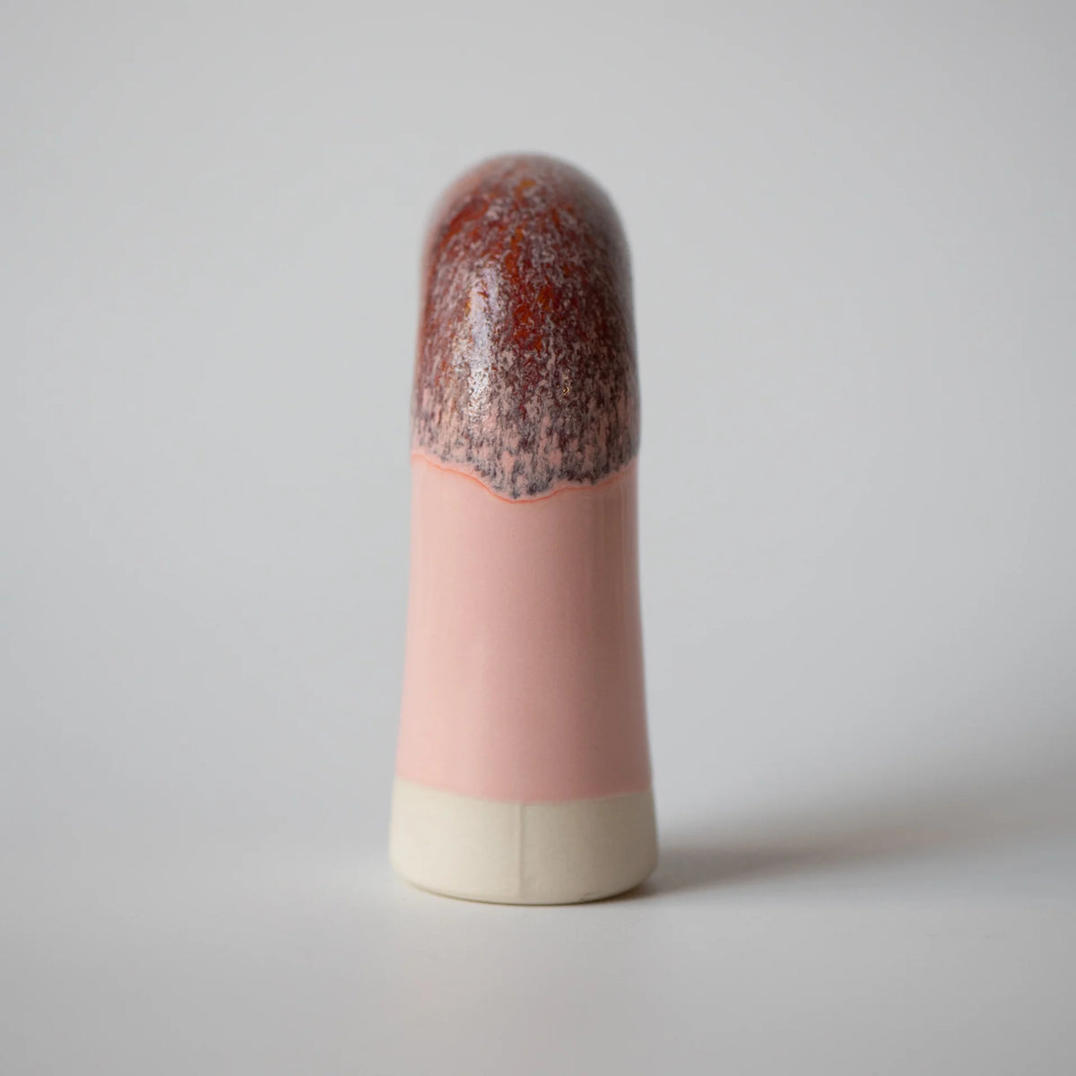 Familia Figurine, Sabu | Levi in Pink Glaze | by Studio Arhoj