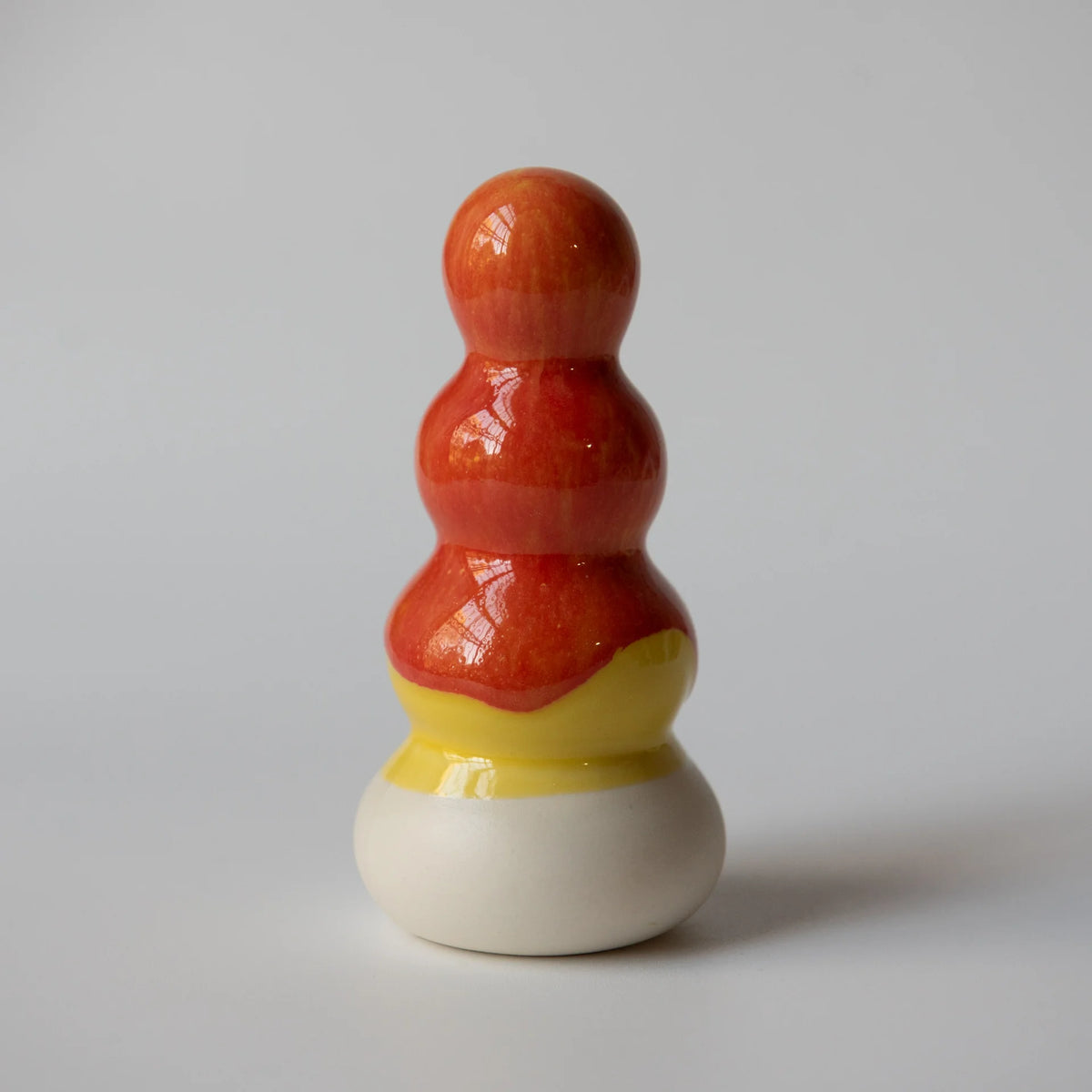Studio Arhoj Familia Figurine, Polo | Apollo in an Orange Glaze