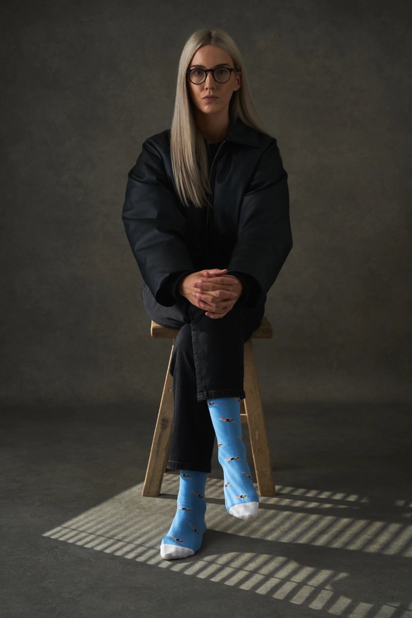 KOSI London The Swimmer Bamboo Socks (UK 3-8) on a model | Lifestory