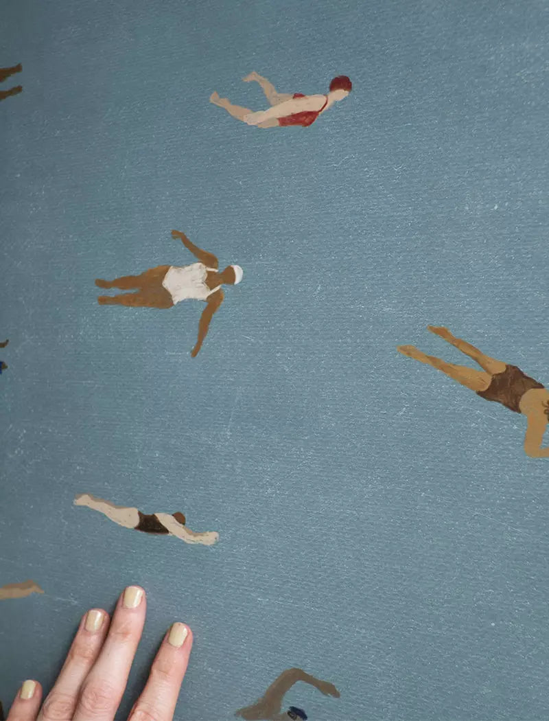 Swimmers Poster | 50 x 70cm | by Fine Little Day - Lifestory