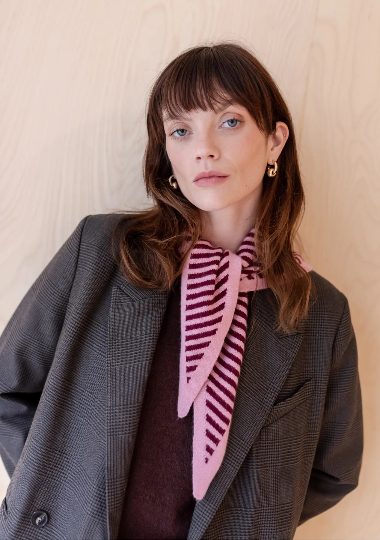 TBCo Merino Wool Triangle Scarf in Various Colours - Lifestory