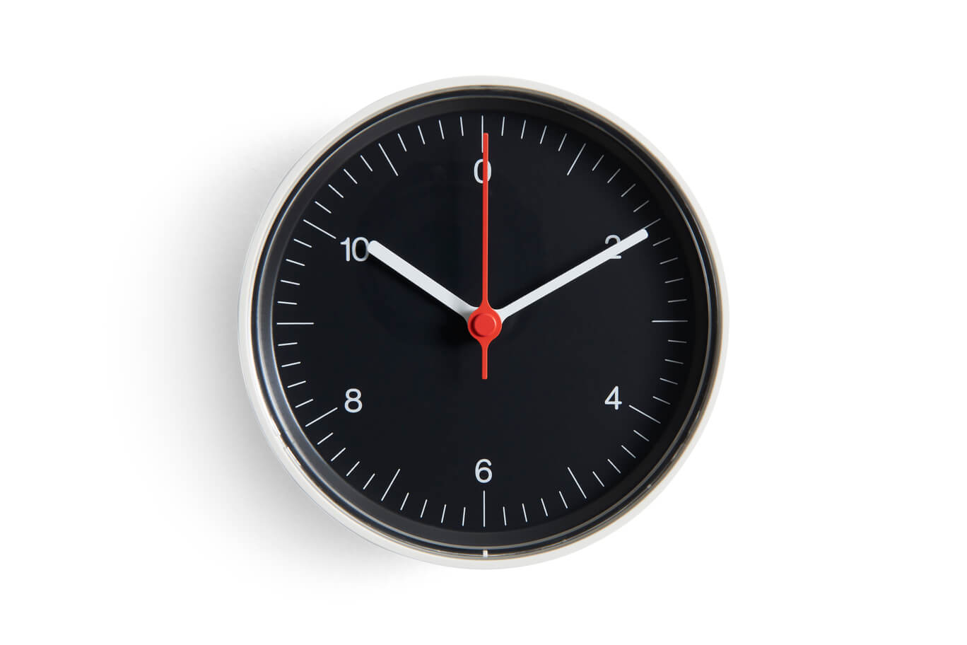 Table Clock | Black | Stand or Wall Mounted | By HAY - Lifestory