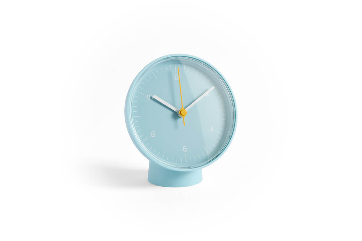 Table Clock | Blue | Stand or Wall Mounted | By HAY - Lifestory