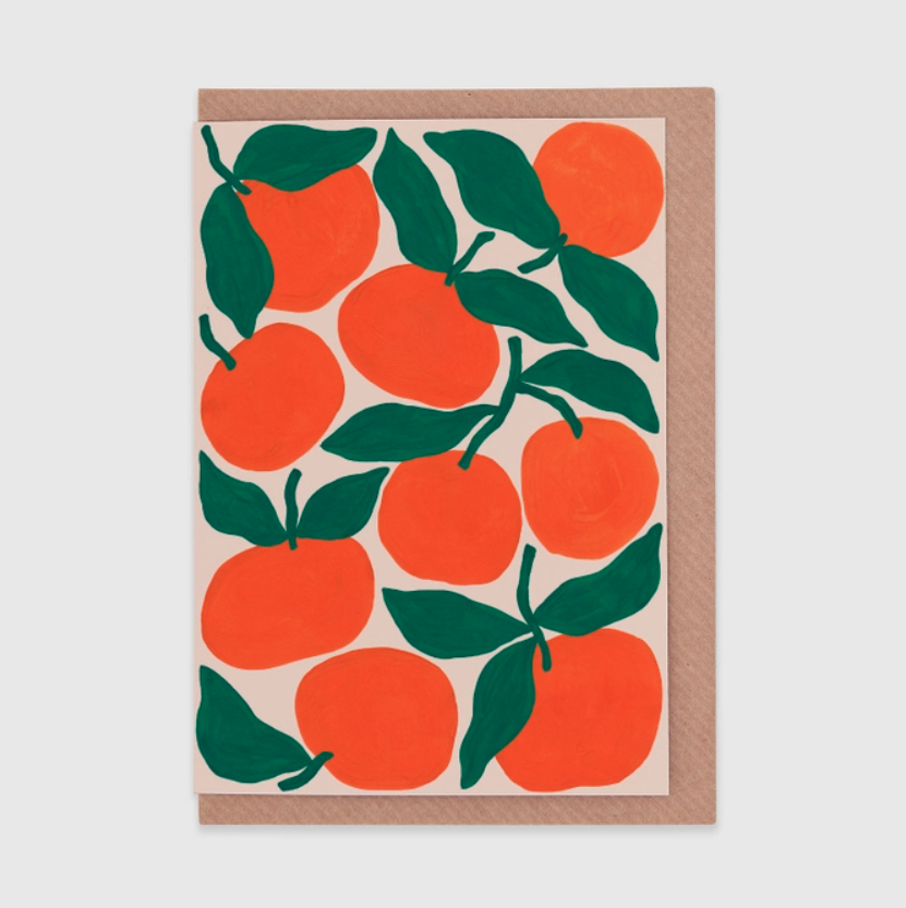 Tangerines Card | Blank | by Evermade - Lifestory