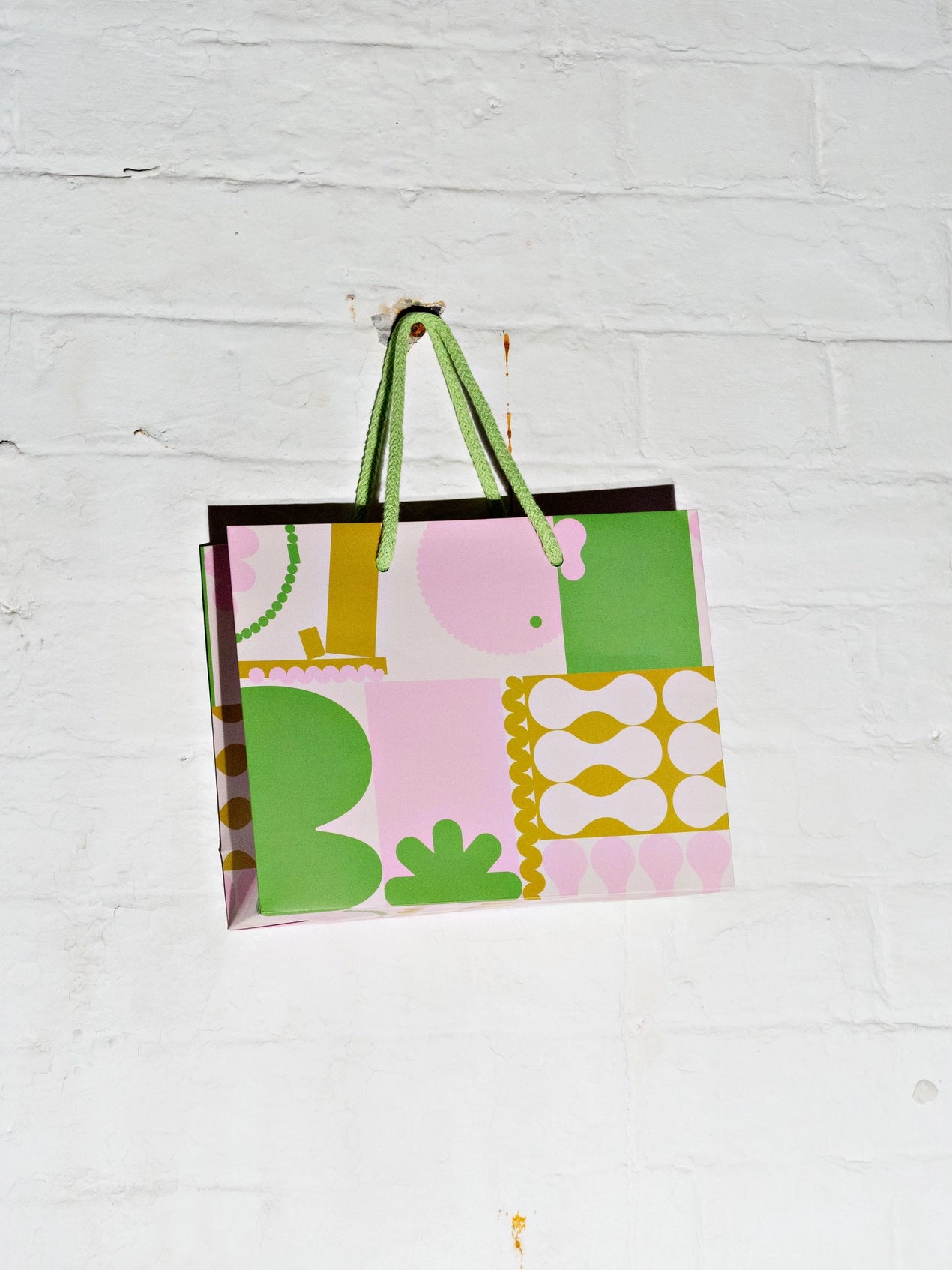 The Completist Luxury Small Patterned Gift Bag - Lifestory