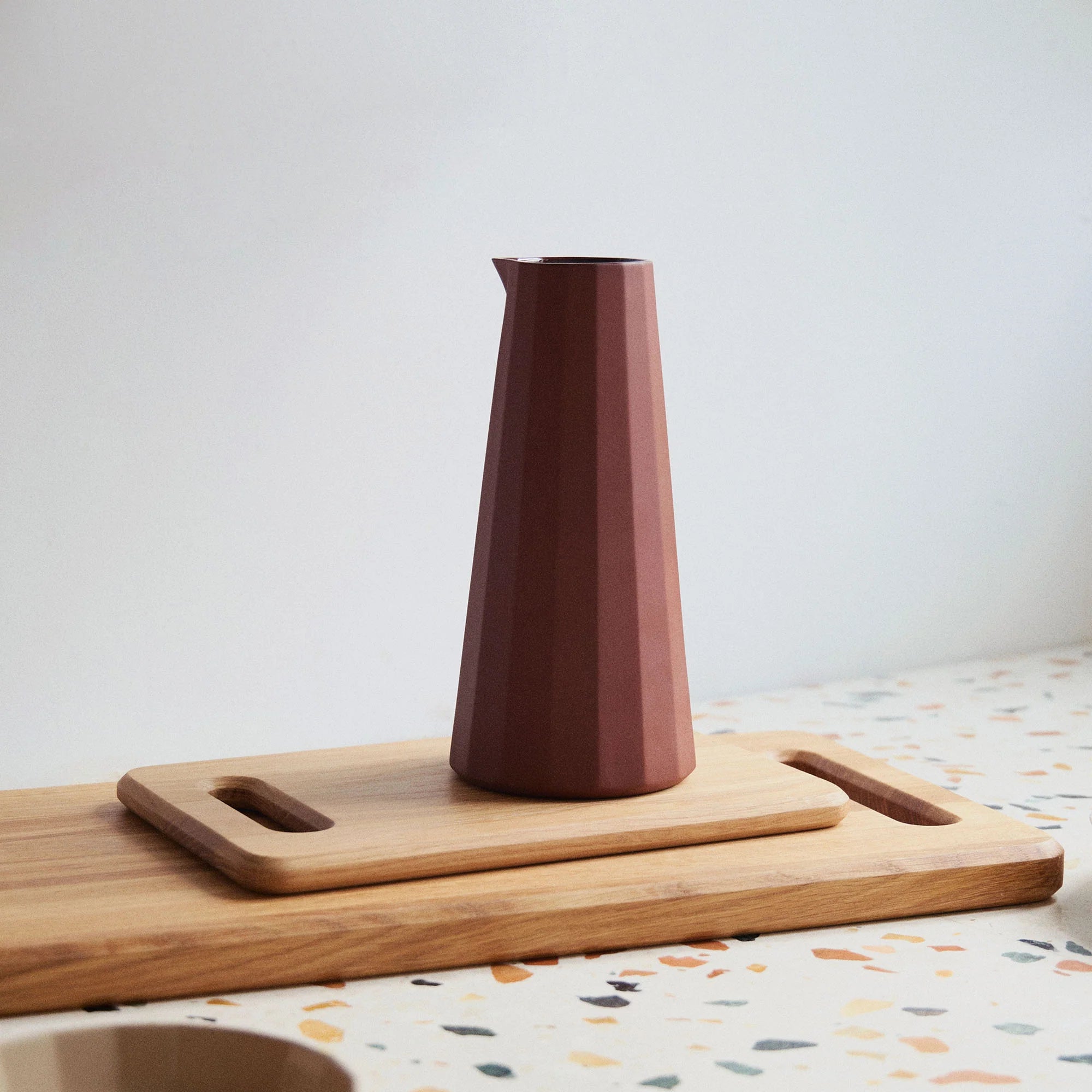 Fade Porcelain Carafe in Various Colours by The Conran Shop