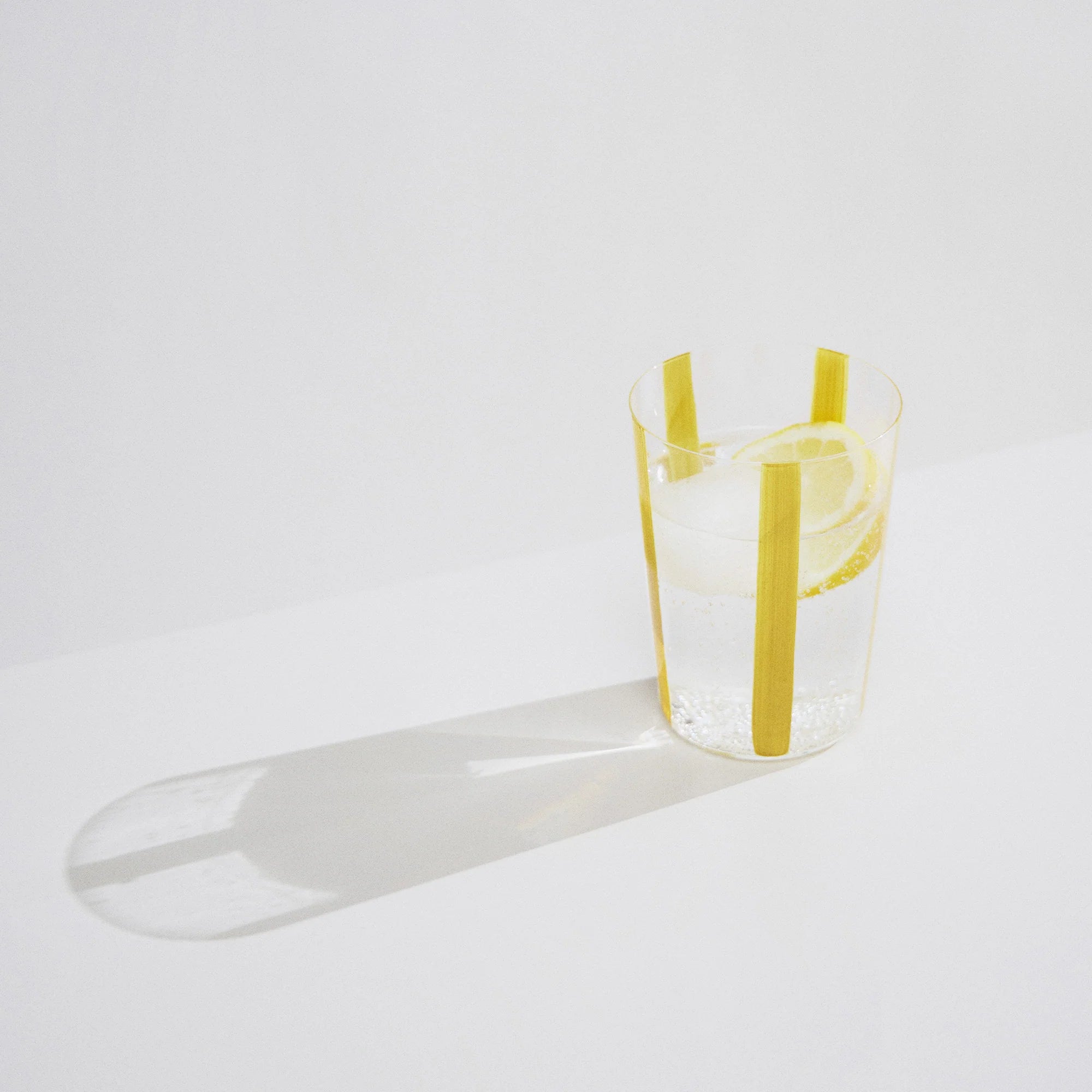 Nova Stripe Tall Glass Tumbler Set of 4 by The Conran Shop - Lifestory